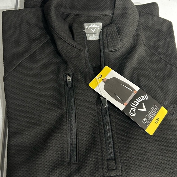 Callaway Black Zip-Up Jacket - Picture 4 of 4